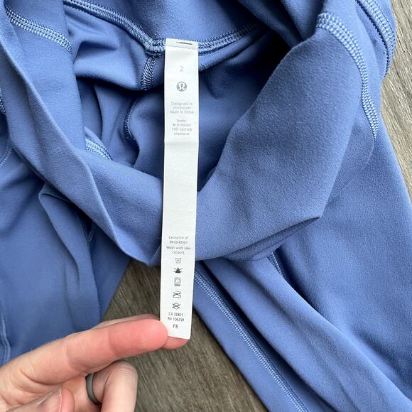 Lululemon Align High Rise Pant with Pockets 25 Blue Size 2 - Picture 6 of 7